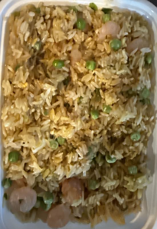 Shrimp Fried Rice (蝦仁炒飯)